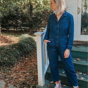 Tradlands Guide Coverall in Denim